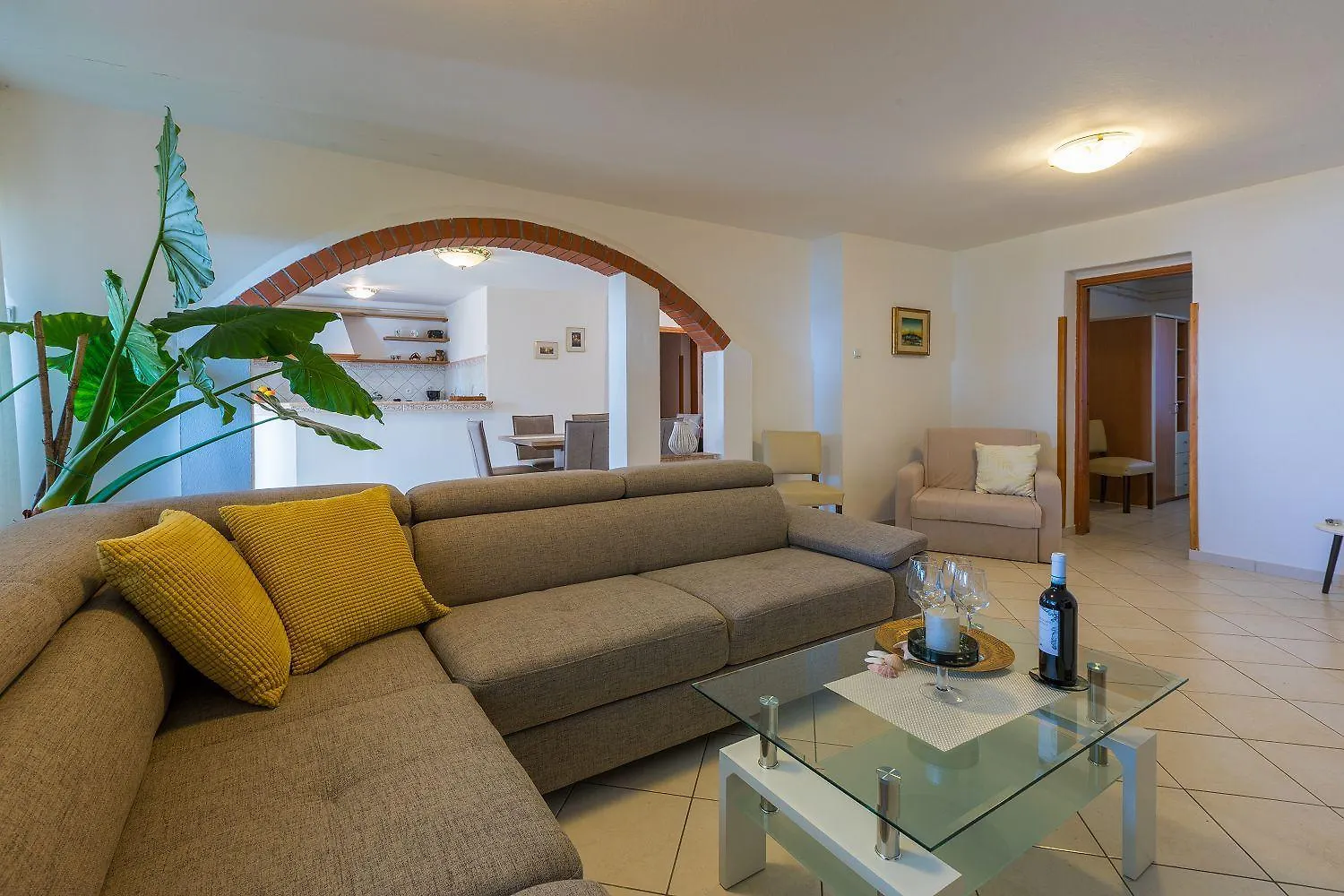 Traumhaftes Apartment Mit Eigenem Weinkeller, Hydromassagedusche, Meerblick - Nur 480 Meter Zum Strand Crikvenica 0*,