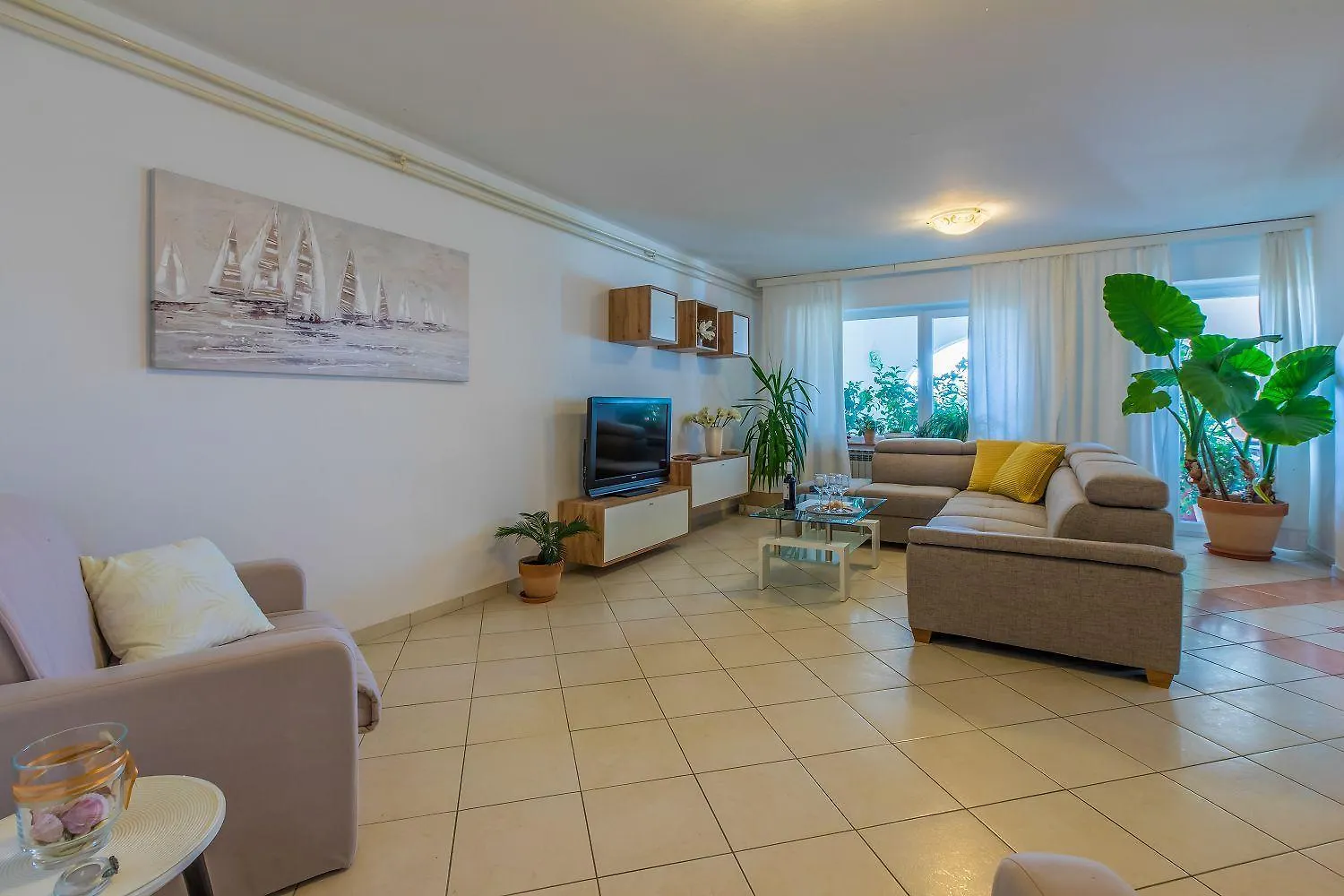 Traumhaftes Apartment Mit Eigenem Weinkeller, Hydromassagedusche, Meerblick - Nur 480 Meter Zum Strand Crikvenica 0*,